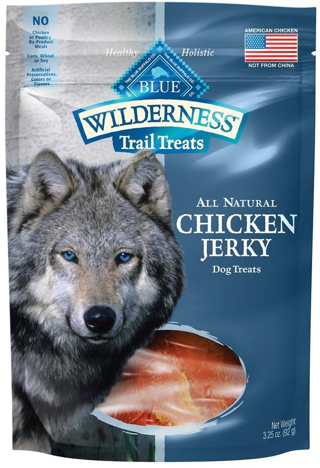 Blue Buffalo Wilderness Grain Free Trail Treats Chicken Jerky for