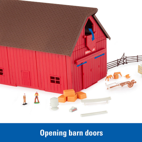Tomy ERTL 1:64 Western Ranch Barn - Farm Toy Playset