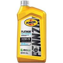 Platinum OW-20 Synthetic Engine Oil, 1-Qt.