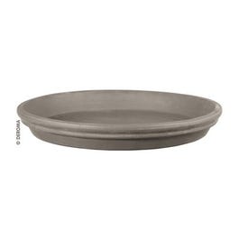 Saucer, Moka Terra Cotta Clay, 8-In.