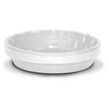 Saucer, White Ceramic, 3.75 x .5-In.