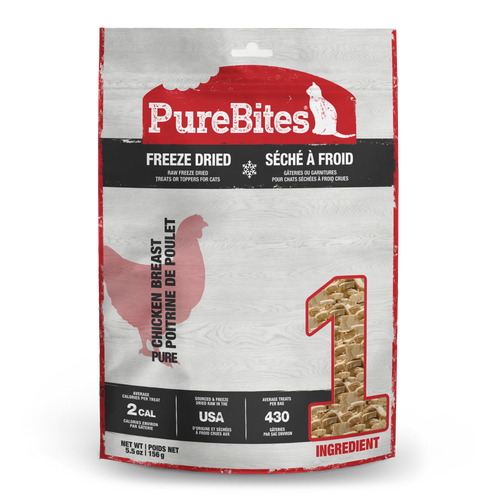 PureBites Freeze Dried Chicken Breast Cat Treats