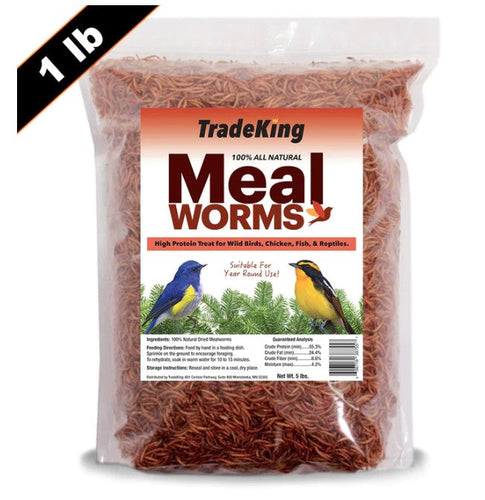 TradeKing Dried Mealworms