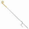 Pig Tail Step-in Post,  9/32-In., Heavy-Duty, Galvanized Steel Rod, For Temporary Fencing