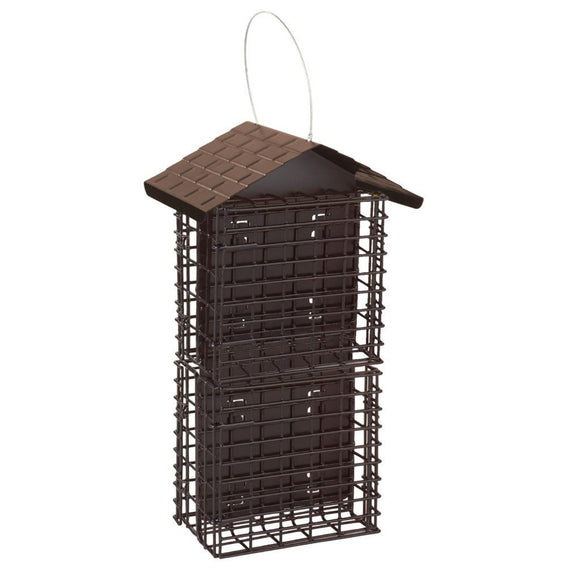 More Birds® Four Cake Suet Buffet Bird Feeder with Weather Guard