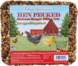 Pine Tree Farms Hen Pecked Mealworm Banquet Poultry Cake