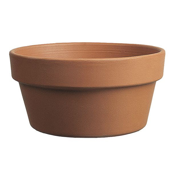 Border Concepts Italian Bulb Pan Terracotta (12.5