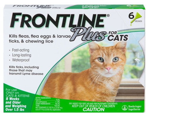 Boehringer Ingelheim Frontline Plus For Cats