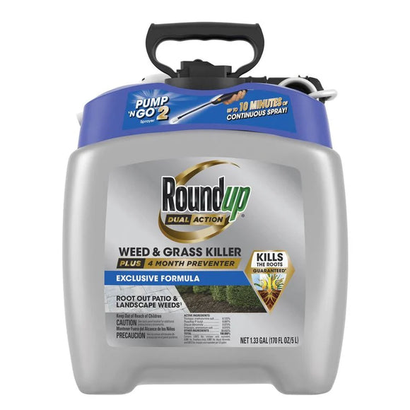 Roundup® Weed & Grass Killer Plus 4 Month Preventer with Pump 'N Go® 2 Sprayer