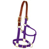 Weaver Leather Breakaway Original Adjustable Chin And Throat Snap Halter Average Purple 1