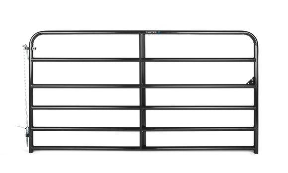 Tarter American Gate Economy 4 ft. Black 6-Bar