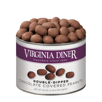 Virginia Diner Double-Dipped Chocolate Covered Peanuts (20 oz)