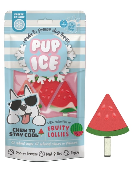 Ethical Pet Fruity Lollies Watermelon Flavor Dog Treats