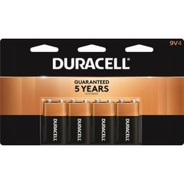 Alkaline Batteries, 9-Volt, 4-Pk.