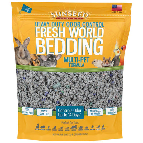 Sunseed Fresh World Bedding Multi-Pet Formula 975 cu in