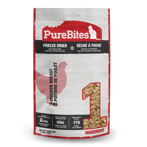 PureBites Freeze Dried Chicken Breast Cat Treats