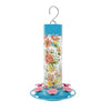 Nature's Way Bird Products Charming Peony Decorative Glass Hummingbird Feeder