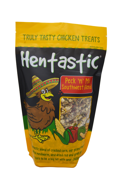 Unipet Hentastic® Peck N Mix Southwest Blend with real Red and Green Peppers