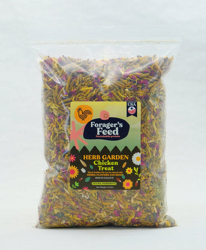 Forager's Feed Chicken Treat Herb Garden Mix