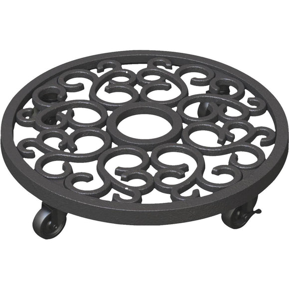 Panacea 300 Lb. Capacity 12 In. Cast Iron Plant Caddy