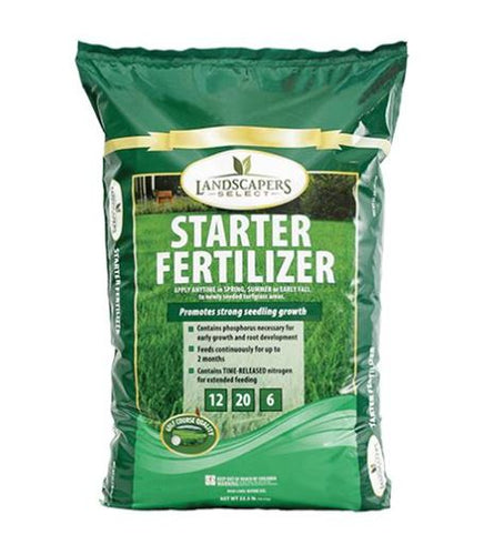 Landscapers Select Lawn Starter Fertilizer Bag 12-20-6