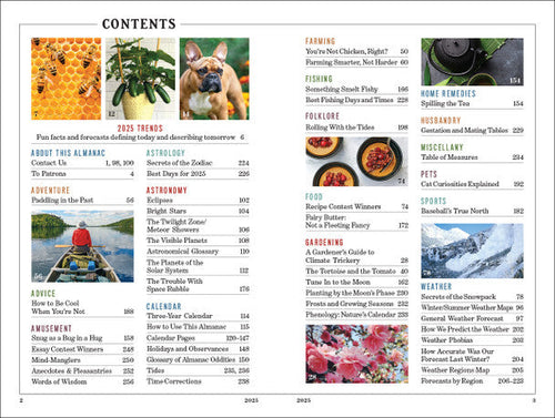 Old Farmer's Almanac 2025