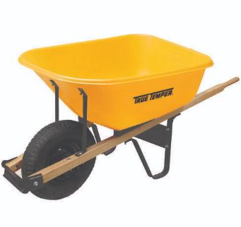 True Temper 009970VB Wheelbarrow Tray Poly