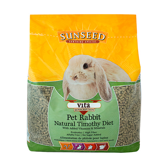 SUN SEED VITA SUNSCRIPTION TIMOTHY PELLET RABBIT