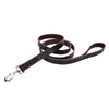 Coastal Latigo Brown Leather Leash (1/2 inch x 6 ft)