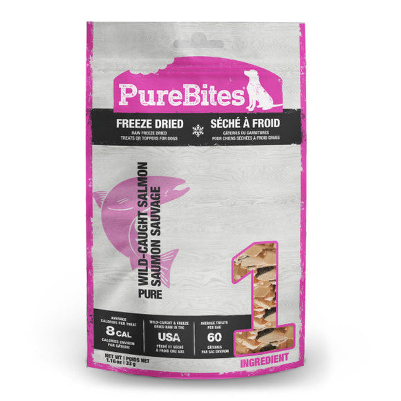 PureBites Freeze Dried Salmon Dog Treats (1.16-oz)