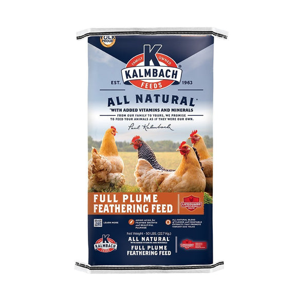 Kalmbach Full Plume Feathering Poultry Feed (Pellet)