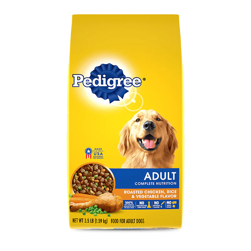 PEDIGREE® Dry Dog Food Adult Roasted Chicken, Rice & Vegetable Flavor 44 lb