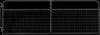 Tarter Watchman Wire Mesh Gate 2 x 4 in. x 10 ft. Black