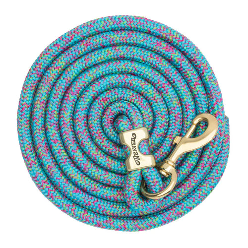 Weaver Poly Lead Rope with a Solid Brass 225 Snap
