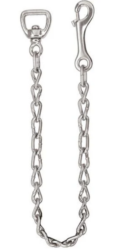 Weaver Leather Barcoded 724 Lead Chain, 24, Nickel Plated