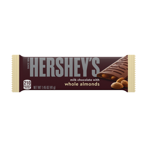 HERSHEY'S Milk Chocolate with Almonds Candy Bar