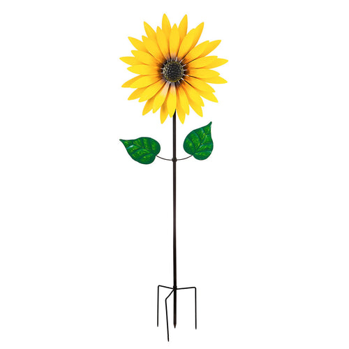 Evergreen 75H Sunflower Statement Wind Spinner