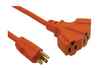 Woods Wire Standard Outdoor Tritap Extension Cords
