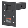 CURT Adjustable Pintle Mount 2 Shank, 10,000 lbs., 7 High, 6 Long #48323
