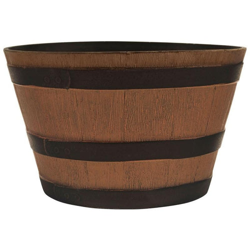 HDR WHISKEY BARREL PLANTER