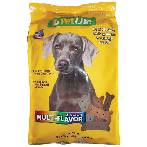 Pet Life Multi-Flavor Dog Biscuits