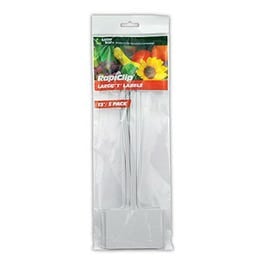 Plant T Labels, Extra Large, 13-In., 5-Pk.