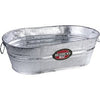 Oval Tub, Weather & Rust Resistant Steel, 7.5-Gals.