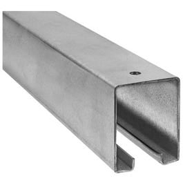 Galvanized Trolley Rail, 16-Ft.