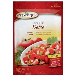 Mild Salsa Canning Mix, 4-oz.