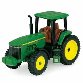John Deere Modern Tractor With Cab, 1:64 Scale