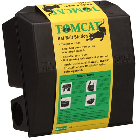 Motomco Tomcat Mouse Killer II Disposable Bait Stations 4 Pack