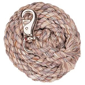 Weaver Multi-Colored Cotton Lead Rope with Nickel Plated Bull Snap