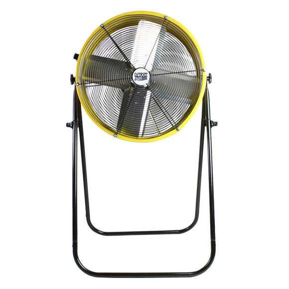 Maxx Air 24 In. 2-Speed Tilting Direct Drive Drum Fan With Extension Legs