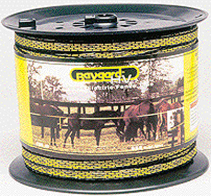 FENCE TAPE HI-VIS 656  YELLOW/BLACK